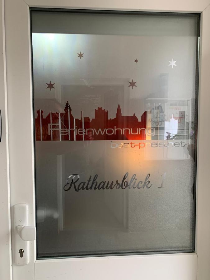 Exklusive Stadtwohnung Am Elbradweg: Best-Preis-Fewo Rathausblick 1 Fuer Max. 3 Pers. Inkl. Wlan, Prime Video & Self Check-In Витенберге Екстериор снимка